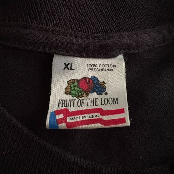 NWOT Vintage 1991 Minnesota North Stars Stanley Cup Fruit of the Loom T Shirt L - Picture 4 of 6